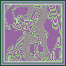 Load image into Gallery viewer, Safir Silk Scarf (Sheer Lilac)