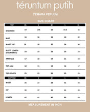 Load image into Gallery viewer, Cemara Peplum (Dusty Pink)