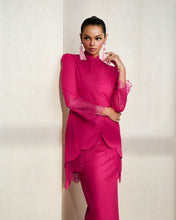 Load image into Gallery viewer, Puspa Kurung (Fushia Pink)