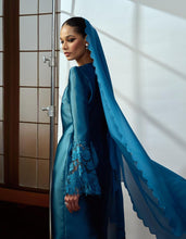 Load image into Gallery viewer, Amaris Kurung Moden (Teal Blue)
