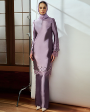 Load image into Gallery viewer, Wisturia Kurung Moden (Sour/Dusty Purple)