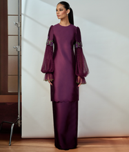 Load image into Gallery viewer, Melina Kurung Moden (Violet Purple)