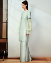 Load image into Gallery viewer, Melina Kurung Moden (Pastel Sage Green)