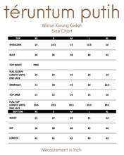 Load image into Gallery viewer, Wisturi Kurung Kedah (Matcha)