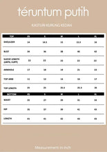 Load image into Gallery viewer, Kasturi Kurung Kedah (PREORDER)