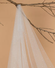 Load image into Gallery viewer, Plain Veil With Subtle Raindrop