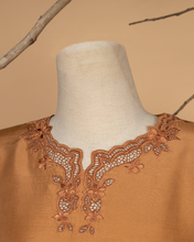 Load image into Gallery viewer, Kurung Kedah Sulam Kerawang (Shantung Silk)