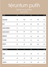 Load image into Gallery viewer, Custom Dahlia Kurung Kedah (PREORDER)