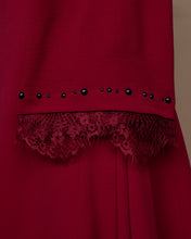 Load image into Gallery viewer, Kamelia Kurung Pahang in Ruby Maroon