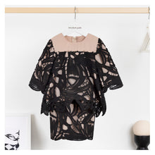 Load image into Gallery viewer, Mini-Size Casia Kurung Kedah (Black) (PREORDER)