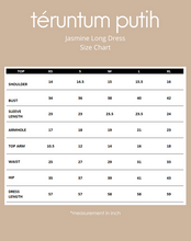 Load image into Gallery viewer, Jasmine Long Dress (PREORDER)