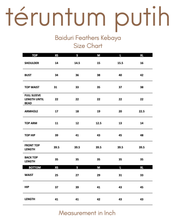 Load image into Gallery viewer, Baiduri Feathers Kebaya (Black)
