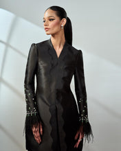 Load image into Gallery viewer, Baiduri Feathers Kebaya (Black)
