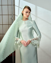 Load image into Gallery viewer, Amaris Kurung Moden (Pastel Sage Green)
