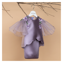 Load image into Gallery viewer, Custom Mini-Size Kurung with Organdy Flare Sleeves (PREORDER)
