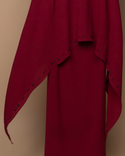 Load image into Gallery viewer, Kamelia Kurung Pahang in Ruby Maroon
